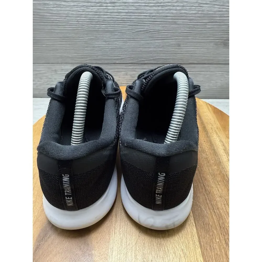 Running Shoes by Nike Flex Trainer 7 Women's 8.5W Black Lace Up Sneakers